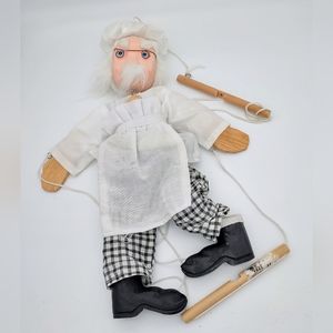 Vintage Chef Marionette Puppet
